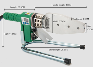 <span class=keywords><strong>Thermo</strong></span>-fusion dispositif de chauffage manuel Machine de soudage de tuyaux en plastique - Product Image 5