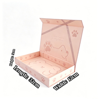 Caja de Regalo Magnética con Diseño de Huella de Pata, Impresa con Dibujos Animados, Ecológica y con Logotipo Personalizado para Exhibiciones, Pedidos al por Mayor OEM/ODM