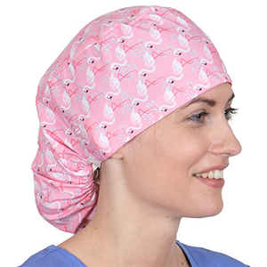 Oem-<span class=keywords><strong>gorro</strong></span> de Cirugía de pelo para <span class=keywords><strong>mujer</strong></span>, <span class=keywords><strong>gorro</strong></span> de trabajo con botones - Product Image 4