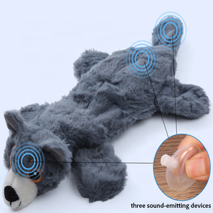 Jouets <span class=keywords><strong>pour</strong></span> chiens résistants à la mastication, coques en cuir <span class=keywords><strong>pour</strong></span> l'exercice des molaires, <span class=keywords><strong>jouet</strong></span> à mâcher couineur <span class=keywords><strong>pour</strong></span> animaux de compagnie - Product Image 3