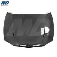 Capot en fibre de carbone style Revozport pour 2007-2011 BMW Série 1 E82 1M