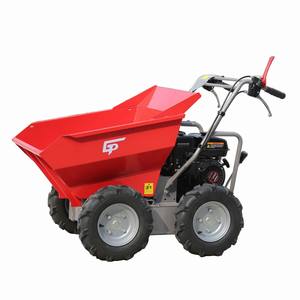Matériaux de construction <span class=keywords><strong>Essence</strong></span> Jardin Quatre Roues Mini Dumper Gaz Puissance Construction <span class=keywords><strong>Essence</strong></span> <span class=keywords><strong>Brouette</strong></span> motorisée 4x4 avec moteur - Product Image 2
