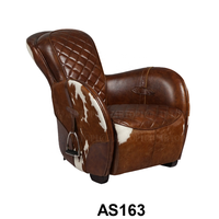 Vintage-Stil Echt leder Möbel Büroraum Wohnzimmer Sessel