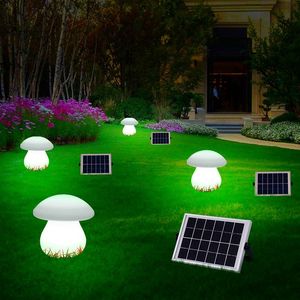 Festival fête décoration moderne Vintage Design rétro OEM champignon lampe de Table LED extérieur décoratif champignon lampe veilleuses - Product Image 2