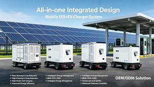 106kwh 80kw Mobile <b>Energy</b> <b>Storage</b> <b>System</b> Charging Station for EV Emergency With Fire High Power & Capacity Configuration Equippe - Product Image 4