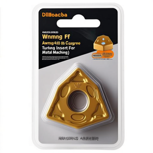 Inserto de torneado negativo Wnmg Ff de 80 grados para mecanizado de metales - Product Image 2