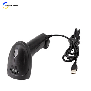 Kabel gebundener Barcode-Scanner Handheld-USB-Barcode-Leser mit Stand-1D-Laser-Barcode-Scanner für das Scannen im Supermarkt - Product Image 3