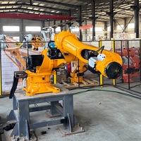 Bras de robot industriel à 6 axes de 220 kg, portée de 3200 mm, robot robuste pour la manutention des matériaux, le palettisation, le chargement et le déchargement