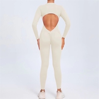 Nouvelle combinaison de sport légère, à séchage rapide, extensible, respirante, à manches longues, pour le fitness, le yoga et la course à pied