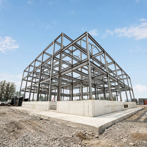Custom Material ASTM Certified Hot Dip Galvanized Decoiling Welding Bending Cutting Heavy <b>FRAMES</b> for Steel Structure Platform - Product Image 3