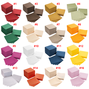 Tovaglioli Personalizzati con Logo, All'Ingrosso, Ecologici, <span class=keywords><strong>a</strong></span> 2 Veli, in Carta di Cellulosa Vergine, Serviettes De Tables - Product Image 2