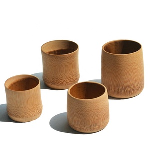 Tazza in bambù 100% naturale, bestseller su <span class=keywords><strong>Amazon</strong></span>, <span class=keywords><strong>set</strong></span> di tazze in bambù con logo personalizzato per caffè e tè - Product Image 3