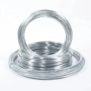 Hot Sale High Tensile Zinc Coated Low Carbon Drawing Wire Galvanized Steel Wire Binding Hot Dipped Galvanized Steel Wire