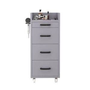 Chariot de Salon de Coiffure en Bois Moderne et Simple de Haute Qualité avec 4 Roues pour Mobilier Commercial de Salon – Vente en Gros - Product Image 4