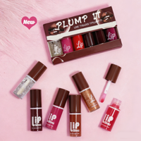 Lot de 6 brillants à lèvres liquides ultra-brillants, repulpants, hydratants et longue tenue – Kit de rouges à lèvres en gros avec logo personnalisé et marque privée