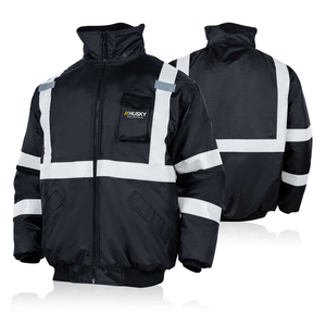 Chaleco de Seguridad de Diseño Personalizado, Color Sólido, Precio al por Mayor, Ropa de Trabajo, Chaleco de Seguridad sin Mangas para Venta en Línea - Product Image 3