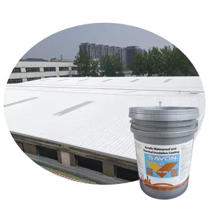 Heat-insulated Coating Thermal Roof Paint Heat Reflective Insulation New Polymer Waterproof Coating