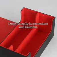 Boîte de rangement en cuir PU Torson 35pt PSA BACS BGS pour cartes MTG Magic Card Brick Yu Gi Oh Deck Holder