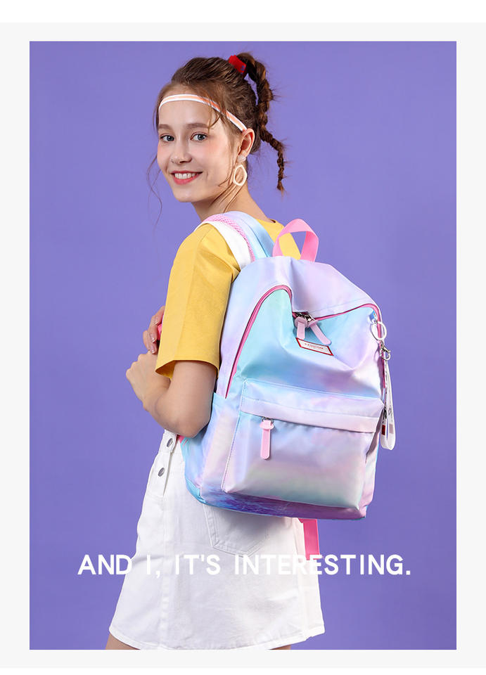Fashion Gradient Color School Bags 2026 Trendy - Image 6