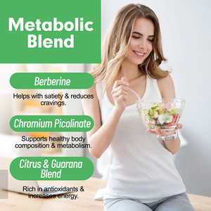 Cápsulas Factory Outlet Metabolism For Her: Apoyo al Metabolismo Energético, Ayuda a la Composición Corporal - Product Image 2