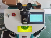 Machine de soudage de bijoux au laser bijoux à souder au laser avec système micro et CCD pour équipement médical de bijoux en or et en argent