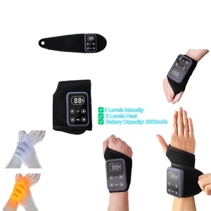 Coussin chauffant sans fil pour poignet 5V 12W, 3000mAh, 5 températures, 3 modes de massage, attelle ergonomique pour soulager la douleur - Product Image 5