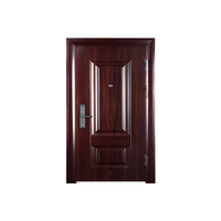 WFKimberley Puerta de aluminio fundido de alta gama ignífuga antirrobo a prueba de viento e insonorizada para entrada exterior del hogar