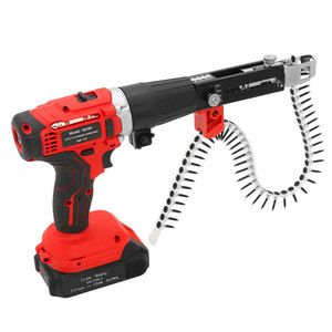 Pistola de clavos de doble velocidad inalámbrica alimentada por batería de litio <span class=keywords><strong>recargable</strong></span>, <span class=keywords><strong>clavadora</strong></span> para carpintería para madera dura y tapicería - Product Image 1