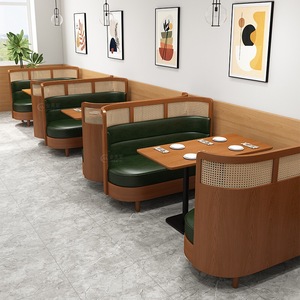 Conjunto de Sofá y Comedor Personalizable con Temática de Cadena de Restaurantes - Muebles Comerciales para Restaurantes y Cafeterías - Product Image 3