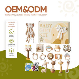 <span class=keywords><strong>Regali</strong></span> per la riunione della luna piena per neonati sonagli Set regalo per bambini giocattoli lenitivi di alta qualità <span class=keywords><strong>1</strong></span> <span class=keywords><strong>anno</strong></span> di garanzia - Product Image 1