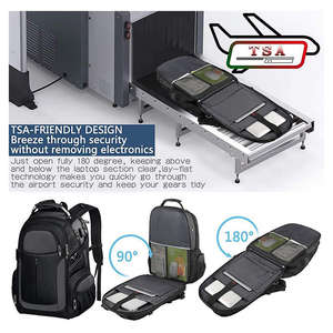 Sac à dos de voyage Oxford surdimensionné personnalisé, imperméable, durable, pour ordinateur portable, avec port USB, unisexe, sac d'école à bandoulière - Product Image 6