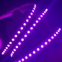 Bande LED à pixels adressables WS2812, PCB étroit 8 mm, 144 LED 3535, adaptée à l'installation d'éclairages d'ambiance automobiles