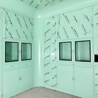 Panneau sandwich en laine de roche ignifuge pour isolation thermique industrielle, cuisine, entrepôt, atelier, toit, mur, CE ISO
