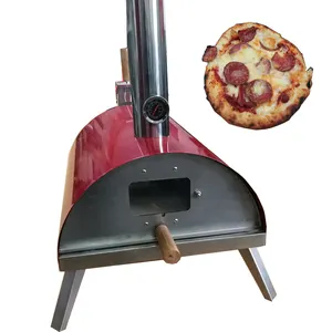 Warmfire 2020 Thiết Kế Mới Mini Pellet Than Lò Nướng Bánh Pizza, Gỗ Ngoài Trời Đốt Lò Nướng Bánh Pizza