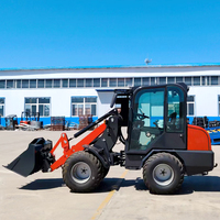 Mini-chargeuse sur pneus Kubota avec moteur diesel, hydraulique à haut débit, compacte, pour la construction, l'agriculture et l'aménagement paysager, livraison gratuite