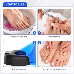 Secador de <span class=keywords><strong>uñas</strong></span> de fototerapia antiespinillas SUNKIN Lámpara de <span class=keywords><strong>uñas</strong></span> UV en forma de U de secado rápido inteligente - Product Image 4