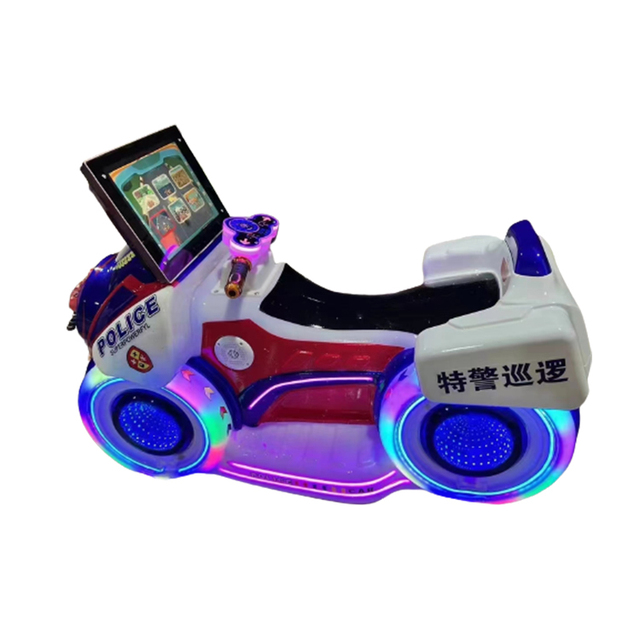 Custom Amusement Game Motorcycle Kiddie Music Rocking Car Simulator Kiddy Ride Game Machine