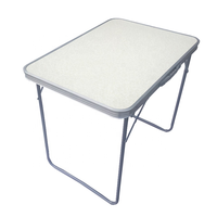 Table pliante en aluminium Tuoye petite taille bleu facile à transporter pour le camping et le pique-nique mobilier d'extérieur caractéristique portable