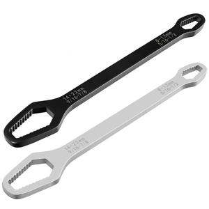 Clé à molette auto-serrante double extrémité 8-22 mm, mâchoires métriques réglables, acier au chrome-vanadium de qualité industrielle - Product Image 5