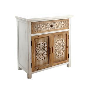 Gran oferta al por mayor, estilo nórdico, diseños modernos, Natural aparador, almacenamiento de exhibición, sala de estar, armario de cocina de ratán de madera - Product Image 4