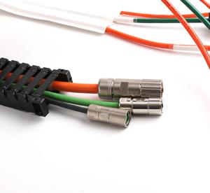 Câble industriel haute flexibilité, âme en cuivre, isolation PVC, M27 V90, connecteur d'encodeur de frein aviation 750V/1000V 8 - Product Image 3