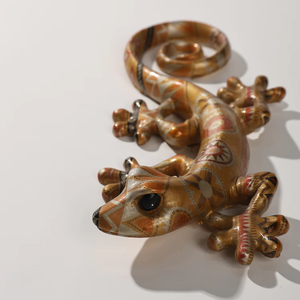 Fábrica Custom logotipo Resina Frigets Ímã Magnético Gecko Ornamento Design Espanha Gecko Lizard Ornamento para Decoração de Casa - Product Image 1