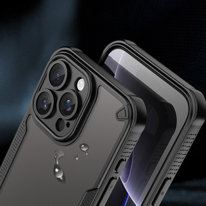 Funda mate con sensación de piel dura para iPhone 16 <span class=keywords><strong>Pro</strong></span> Max 15 14 <span class=keywords><strong>13</strong></span> <span class=keywords><strong>Pro</strong></span> 12 11 Xs Max, funda trasera translúcida a prueba de golpes para PC - Product Image 4
