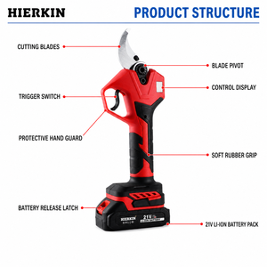 HIERKIN Herramientas Inalámbricas, Cajas <span class=keywords><strong>de</strong></span> Herramientas, <span class=keywords><strong>Mochila</strong></span> para Herramientas, <span class=keywords><strong>Tijeras</strong></span> <span class=keywords><strong>de</strong></span> <span class=keywords><strong>Podar</strong></span> <span class=keywords><strong>Eléctricas</strong></span>, <span class=keywords><strong>Tijeras</strong></span> <span class=keywords><strong>de</strong></span> <span class=keywords><strong>Podar</strong></span> Inalámbricas - Product Image 4