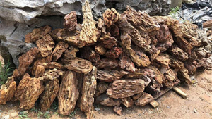 Geel Rood Kleur Solid Draak Aquarium Ohko Steen Rotsen Voor <span class=keywords><strong>Fish</strong></span> <span class=keywords><strong>Tank</strong></span> - Product Image 3