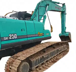 Giappone top brand 25 ton grande potenza usata kobelco sk250 escavatore 250 miniera scavatrice macchina sk250-8 sk250-10 sk250lc sk250s