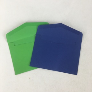Piccolo lotto personalizzato nuovo Design Multi colore carta offset autoadesiva confezione <span class=keywords><strong>regalo</strong></span> carta avvolgente colorata Mini busta di imballaggio - Product Image 3