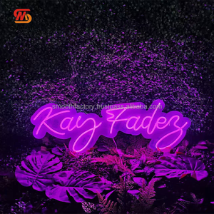 LEDA Neon Logo Signs Wall Decor Acrylic Name Sign for Advertising Wedding Decoration Birthday Party <b>Lights</b> Decorations - Product Image 2