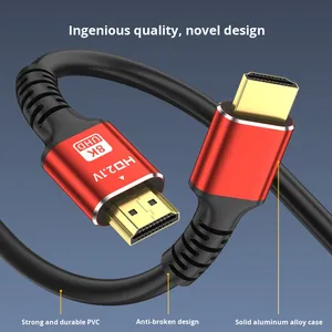 Bán Buôn 8K Cáp 2.1 <span class=keywords><strong>HDMI</strong></span> 48Gbps Cáp <span class=keywords><strong>HDMI</strong></span> Nam Để Nam Tương Thích Với Phiên Bản 2.0 /<span class=keywords><strong>1.4</strong></span> Và Sợi Quang Cáp <span class=keywords><strong>HDMI</strong></span> Cho TV - Product Image 4