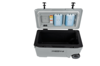Glacière isotherme grande capacité 50L en PP/PE pour le transport de vin jusqu'à 3 jours, idéale pour le camping et les activités de plein air